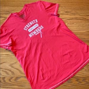 Ladies Reebok Breast Cancer T-Shirt